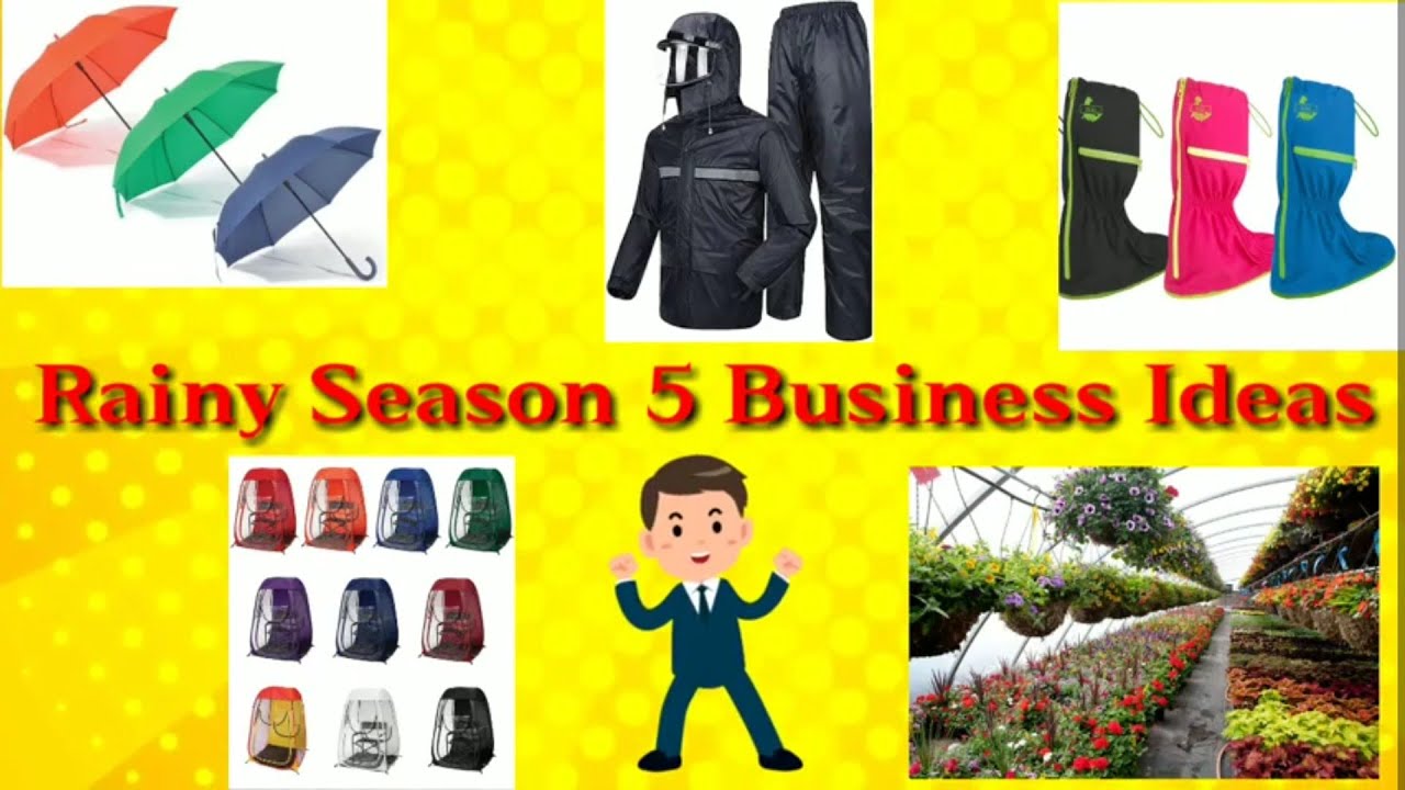 Rainy Season Business Rainy Season 5 Business Ideas (RV) YouTube