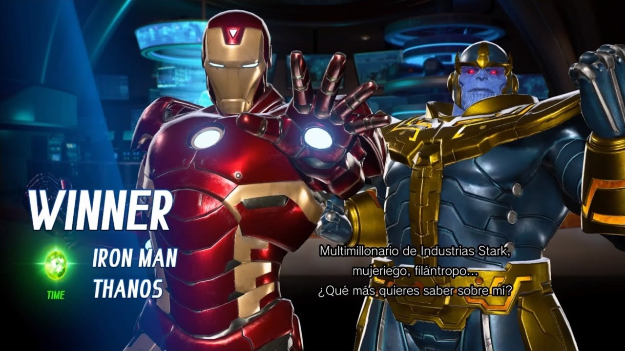 Marvel vs. Capcom Infinite (Iron Man - Thanos) Arcade - YouTube
