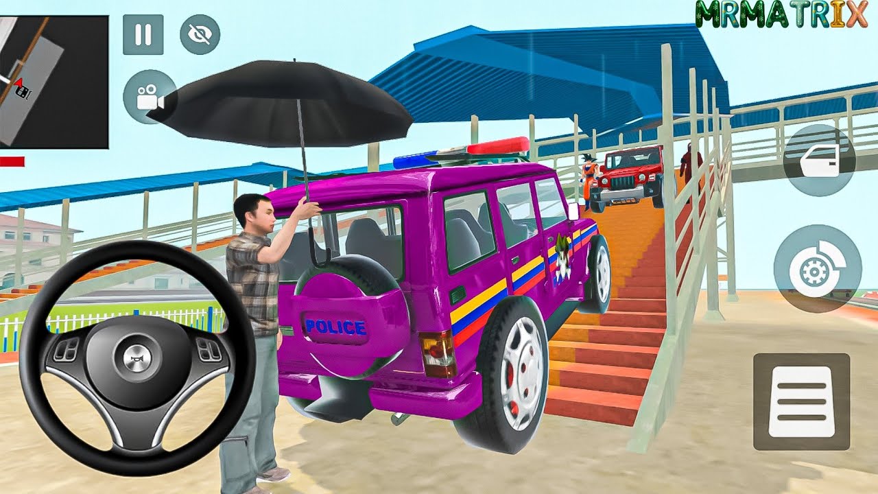 🏖️Modified police car 🚨 Gangster Life in Indian Streets | Open WorldGame game for android🔥part#3