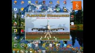 Erro ao iniciar o flightsim Commander 9  ( fs2004)