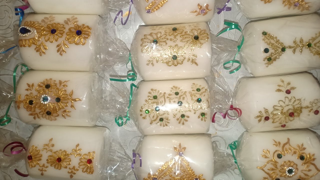 رسم زواقات جديدة على الشمع بطريقة إبداعية