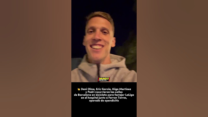 🤩 QUÉ IMAGEN del BARÇA CAMPEÓN de LALIGA: Dani Olmo, Pedri, íñigo y Eric, en bicicleta #shorts