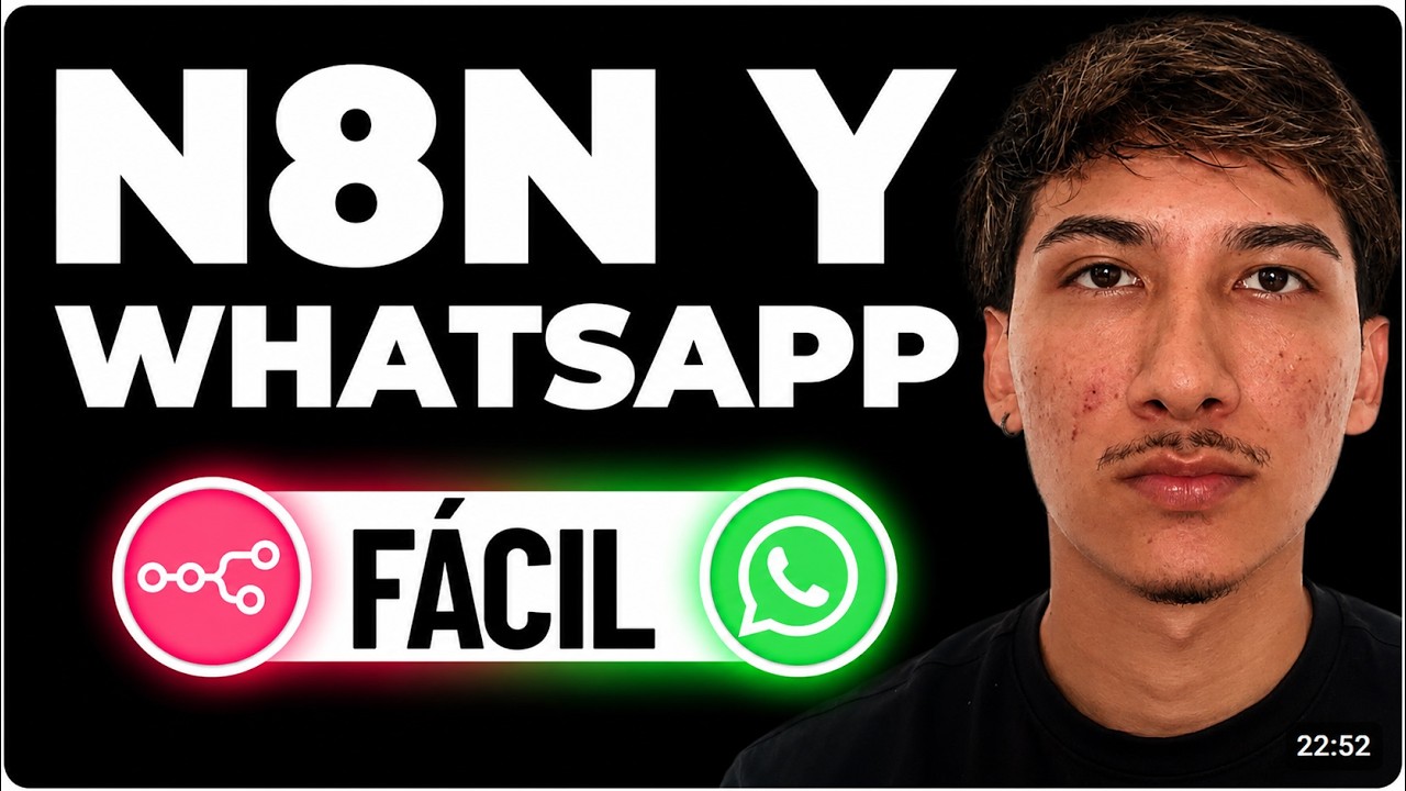 Cómo conectar WhatsApp con n8n (API Oficial de Meta) - YouTube
