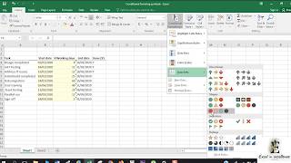 Conditional Formatting with Custom Icons