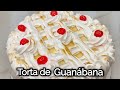 Torta de Guanábana paso a paso
