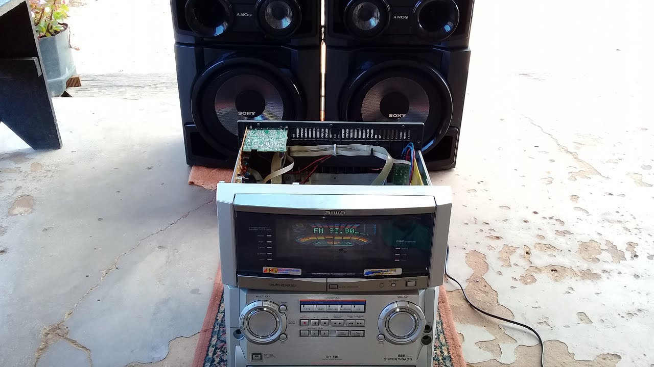 Aiwa xh n6 semi novo mais um pra minha coleção - YouTube