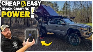 Easy Truck Camping Power Box Build & Tent Heater Upgrades..!