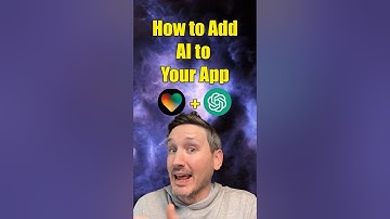 How to add AI to the app you’re building with AI using Lovable and ChatGPT. #ai #lovable #chatgpt