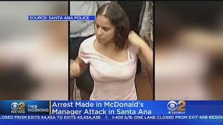 Woman Arrested In Attack On McDonald's Manager