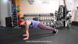 Push up Toes/Knees