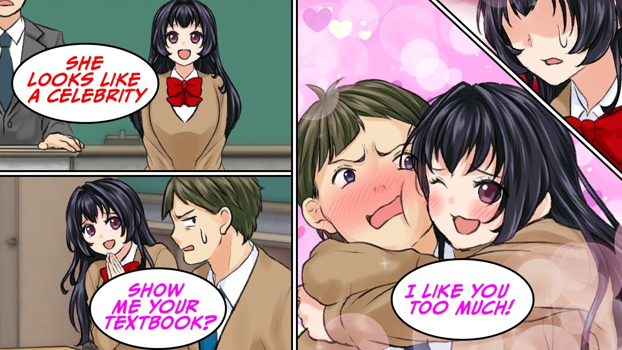 [RomCom] A pretty transfer student sat next to me, an introvert! [Manga Dub]