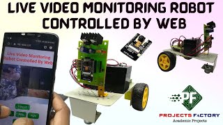 Live Video Monitoring Robot Controlled By Web screenshot 1