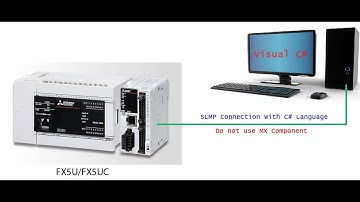 💢 MITSUBISHI PLC FX5U: SLMP CONNECTION WITH C#(FAST CONNECT)