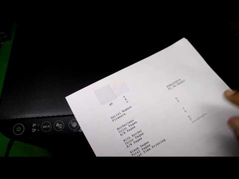 วิธีล้างหัวพิมพ์ Epson L3150 Cleaning the Print Head  without pc ไม่ต้องใช้คอม