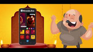 Brands.live - Business Marketing & Festival Imagesvideo App