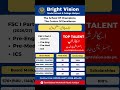 Bright Vision FSc Scholarships (Part 1) 2026-27