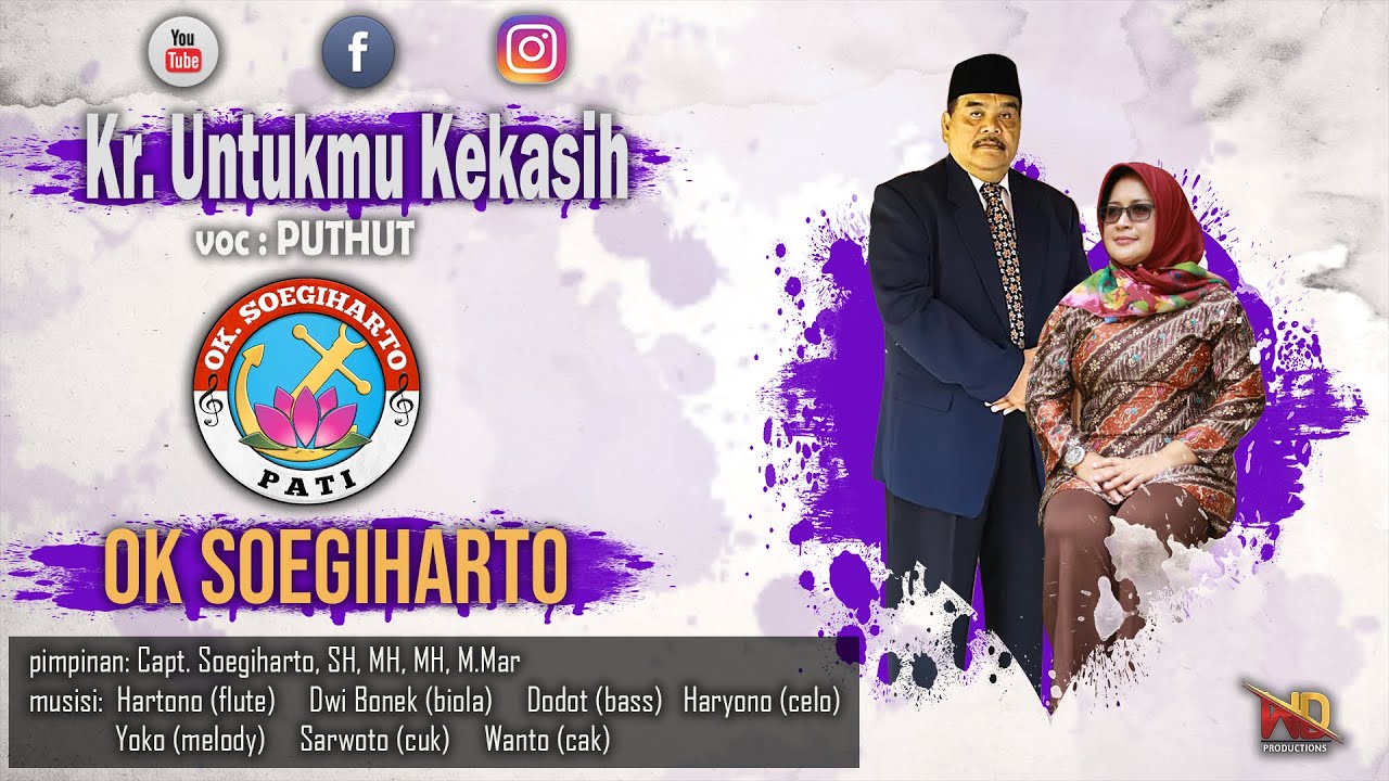 Kr. Untukmu Kekasih - keroncong asli - Orkes Keroncong Soegiharto