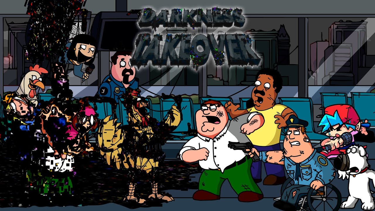 Pibby Darkness Takeover vs Family Guy Mod - Play Online Free