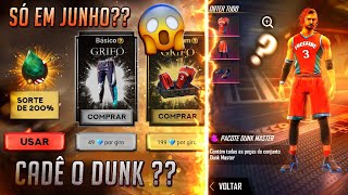 EVENTO DA CALÇA ANGELICAL DATA CHEGANDO, PACOTE DUNK MASTER DE VOLTA, NOVA LOJA E MAIS - FREE FIRE