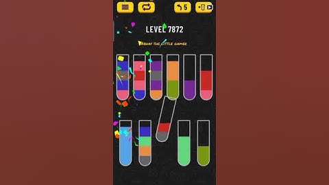 Water sort puzzle level 7872