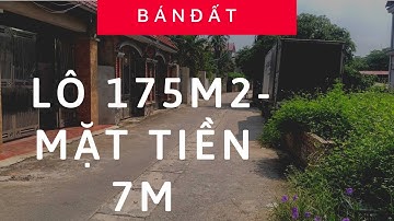 Bán Lô đất 175m2 , mặt tiền 7m Thái Phù - Mai Đình - Sóc Sơn - Hà Nội ( bđs Sóc Sơn )