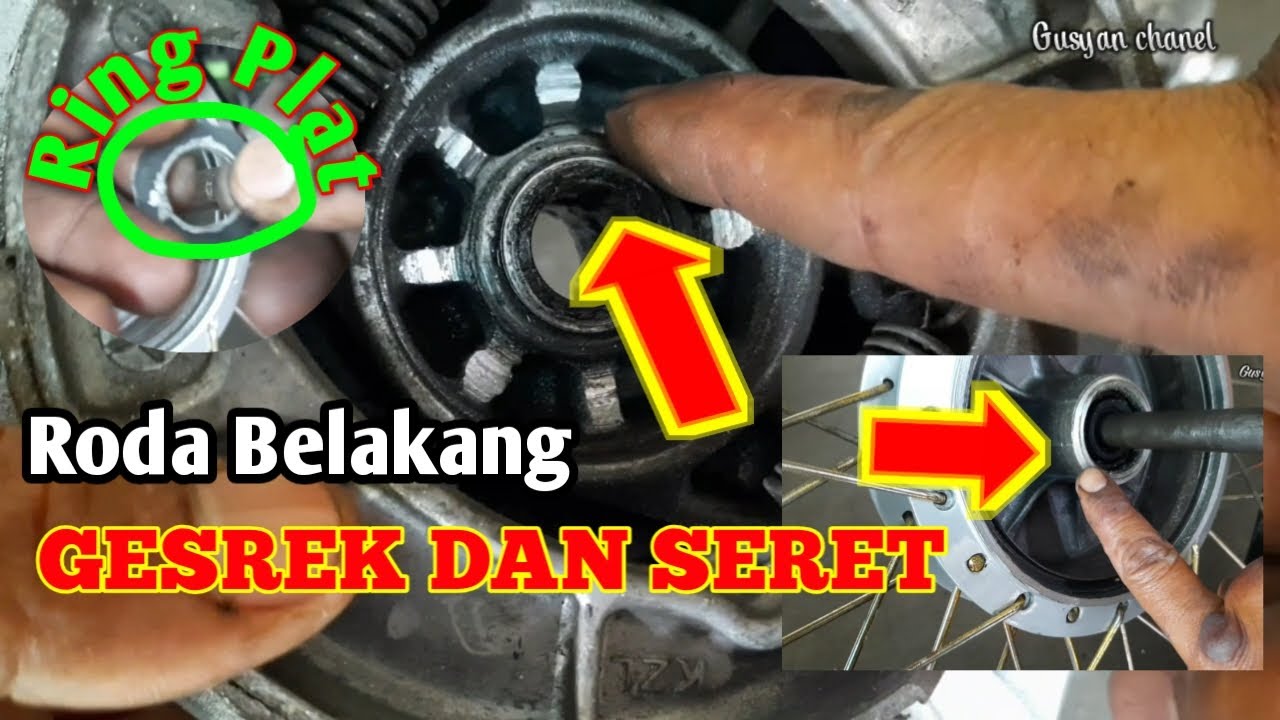 CARA MENGATASI RODA BELAKANG SERET DAN GESREK//Penyebab Putaran Roda Seret dan Solusinya