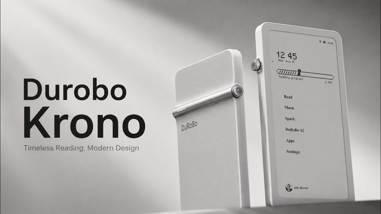[🎁] 4번째 전자책 리더기인데… 가장 만족했습니다 | DuRoBo Krono