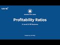 Ratio Analysis - Profitability - YouTube