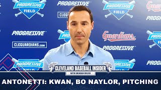 Cleveland Guardians: Chris Antonetti Talks Bo Naylor, Rotation Changes