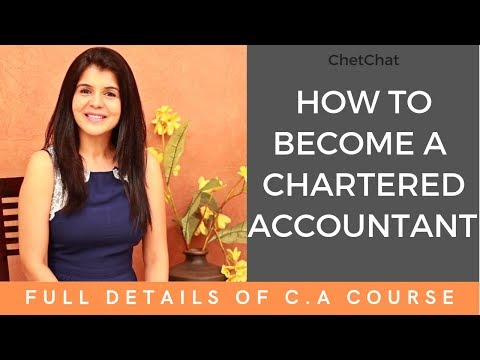 How to become a ca | chartered accountant in india details about course chet chat click on this link watch ...