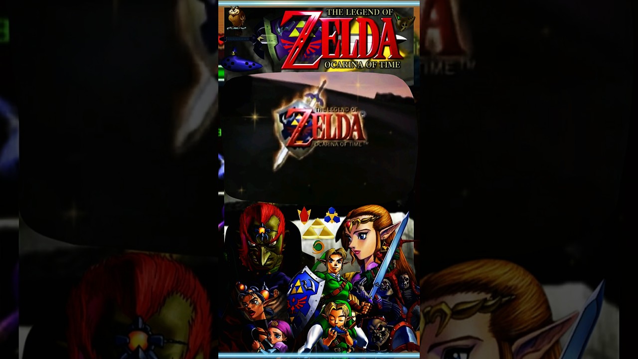 L'intro qui a marqué l'histoire du jeu vidéo... 🐎 | Zelda Ocarina of Time (N64) 