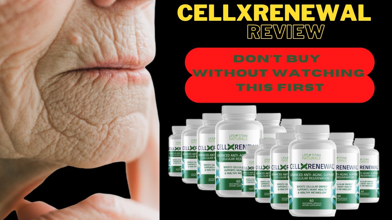 ⁣⚠️ CellXRenewal⚠️ CellXRenewal Reviews– Best Anti-Aging Supplement? BEWARE OF THIS PRODUCT