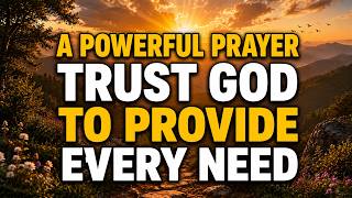 When Money Is Tight, Put God First | Powerful Prayer for Provision & Financial Breakthrough