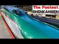 【TOHOKU SHINKANSEN】&#39;HAYABUSA&#39; high speed trip in Japan  #japantravel #jr