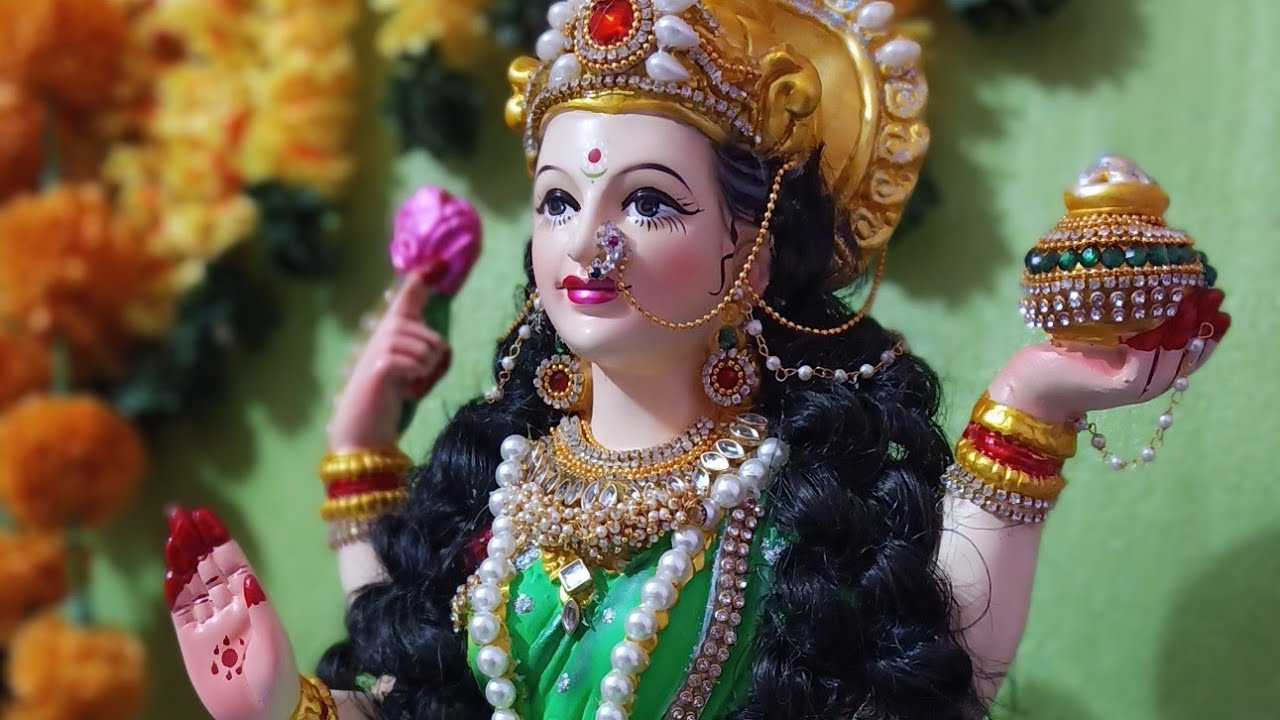 Lakshmi Idol/Murti Making for Diwali |Idol Decoration| Festival Diwali  2021| - YouTube
