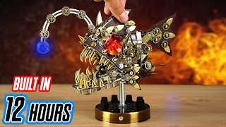 BUILD IN 12 HOURS Steampunk Lanternfish 3D | Moyustore