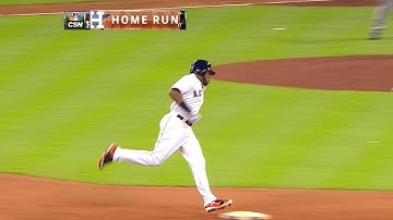 LAA@HOU: Singleton homers for first career hit
