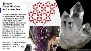 Earth Materials: Mineral classification Part 2 of 4 Earth Materials Tectosilicates And Rock Classification