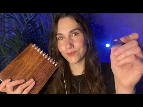 ASMR | Examen de nervios cranéales ✨🧠✨ con música de fondo 🎶