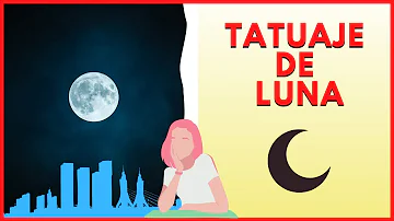 ¿Qué significa un tatuaje lunar?