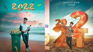 Happy New Year 2022 Photo Editing Tutorial In Picsart U0026 Lightroom Mobile  2022 Photo Editing