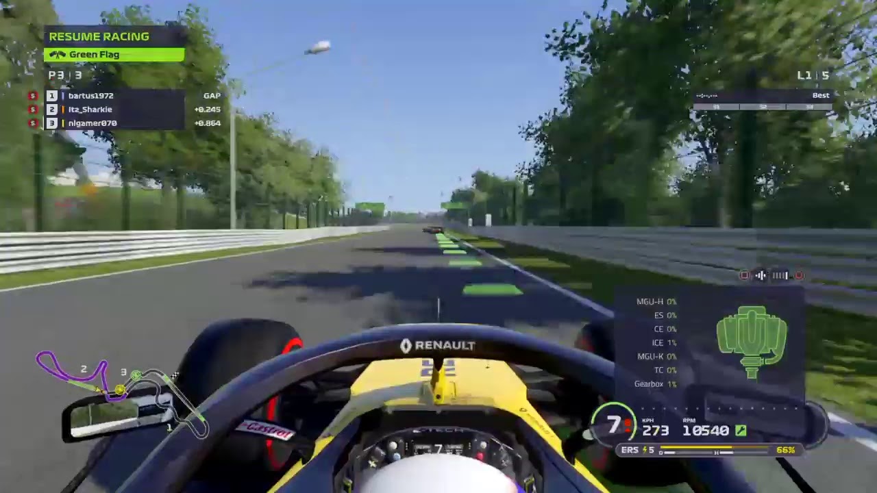 F1 2019 fun racing - YouTube