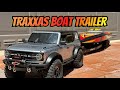 Traxxas Boat Trailer unboxing and Towing Proboat SonicWake