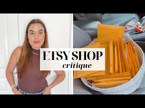 ETSY SHOP CRITIQUE ✰ GOING OVER YOUR ETSY SHOP ✰ ETSY SELLER TIPS, TRICKS, AND ADVICE