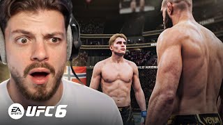 We attempted the DOUBLE BELT against a MONSTER! (UFC Career #6)