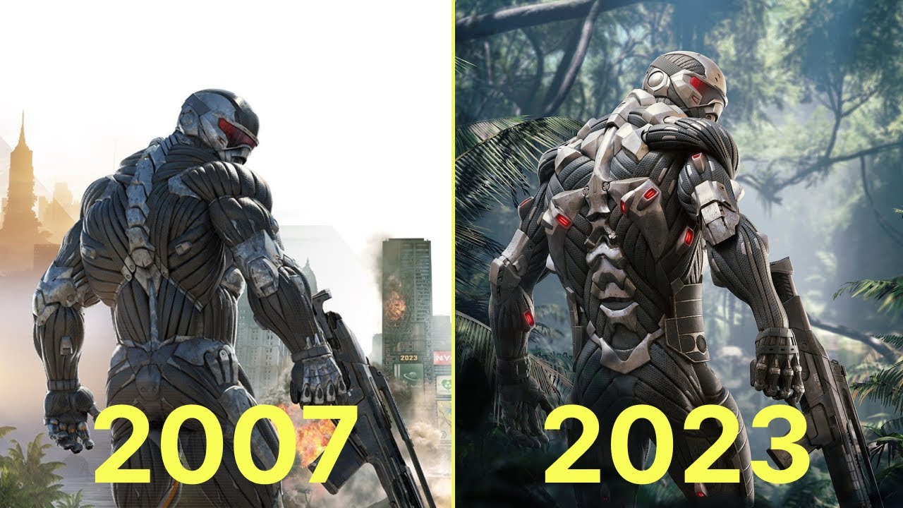 Evolution of Crysis Games (2007-2023)
