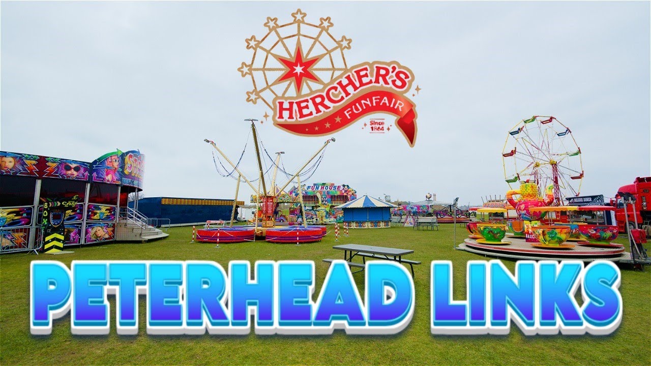 Herchers Family Funfair - Peterhead Links - YouTube
