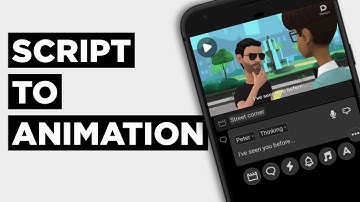 How to Create Cartoon Animations on Android Easily! (Script to Animation)