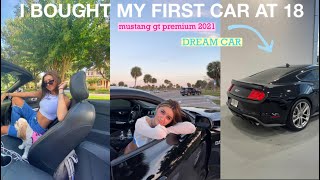 I BOUGHT MY FIRST CAR AT 18 *car tour* screenshot 4