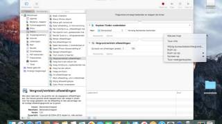 Automator gebruiken voor verkleinen afbeeldingen